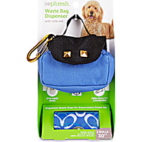 So Phresh Blue Purse Dog Waste Bag Dispenser & Refill Rolls