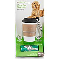 So Phresh Coffee Cup Dog Waste Bag Dispenser & Refill Rolls