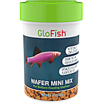 GloFish Wafer Mini Mix Bottom-Feeding Fish Food