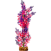 GloFish Purple And Pink Plant Fluorescent Under Blue LED Light Aquarium Decor