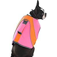 YOULY The Beach Bum Pink & Orange Dog Flotation Vest