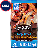 Merrick Grain Free Real Chicken & Sweet Potato Recipe Large Breed Dry Dog Food