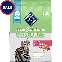 Blue Buffalo True Solutions Perfect Coat Salmon Recipe Natural Skin & Coat Care Adult Dry Cat Food