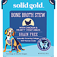 Solid Gold Bone Broth Stew with Chicken & Hearty Vegetables Wet Dog Food
