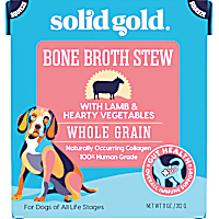 Solid Gold Bone Broth Stew with Lamb & Hearty Vegetables Wet Dog Food