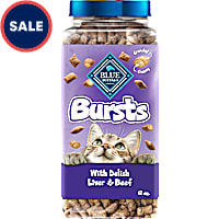 Blue Buffalo Bursts Feline Chicken Liver and Beef Flavour Cat Treats
