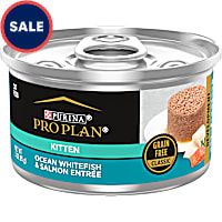 Purina Pro Plan Grain Free Ocean Whitefish & Salmon Formula Wet Kitten Food Pate