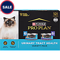 Purina Pro Plan Focus Urinary Tract Health Turkey & Giblets, Ocean Whitefish Wet Cat Food Variety Pack