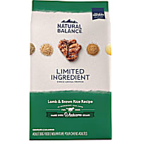Natural Balance L.I.D. Limited Ingredient Diets Lamb & Brown Rice Formula Dry Dog Food