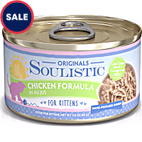 Soulistic Originals Kitten Chicken Formula in Au Jus Wet Cat Food
