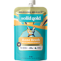 Solid Gold Bone Broth with Chicken Shreds Wet Cat Food