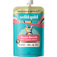 Solid Gold Bone Broth with Salmon Shreds Wet Cat Food