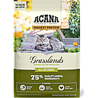 ACANA Grain-Free Grasslands Chicken Duck Turkey Fish and Quail Dry Cat Food