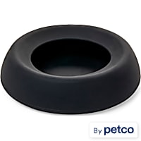 EveryYay Wet Your Whistle Black No-Spill Pet Bowl