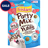Purina Friskies Party Mix Natural Yums With Wild Tuna Cat Treats