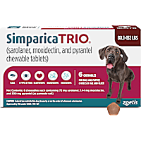 Simparica Trio 88.1-132 lbs. Dogs