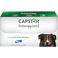 Capstar Flea Tablets for Dogs 25 lbs.