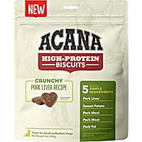 ACANA High Protein Crunchy Pork Liver Recipe Biscuits for Small Dogs