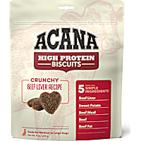 ACANA High Protein Crunchy Beef Liver Recipe Biscuits for Large Dogs