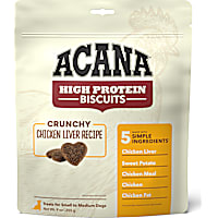 ACANA High Protein Crunchy Chicken Liver Recipe Biscuits for Small Dogs