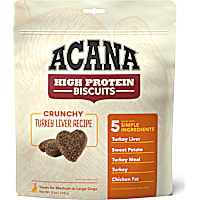 ACANA High Protein Crunchy Turkey Liver Recipe Biscuits for Large Dogs
