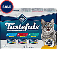 Blue Buffalo Blue Tastefuls Natural Adult Gravy Variety Pack Wet Cat Food