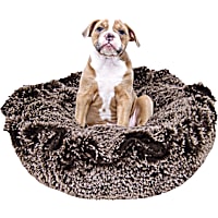 Bessie and Barnie Ultra Plush Frosted Willow Deluxe Luxury Pet Cuddle Pod Bed