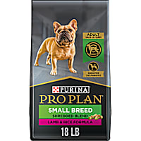 Purina Pro Plan Shredded Blend Lamb & Rice Formula Small Breed Adult Dry Dog Food