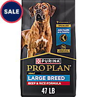 Purina Pro Plan Specialized Joint Health and Mobility Beef & Rice Formula Large Breed Adult Dry Dog Food