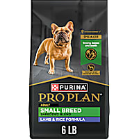 Purina Pro Plan High Protein Shredded Blend Lamb & Rice Formula Small Breed Dry Dog Food