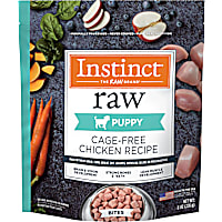 Instinct Frozen Raw Bites Grain-Free Cage-Free Chicken Recipe Puppy Food