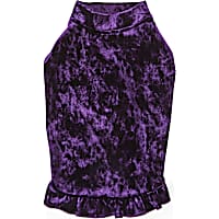 YOULY The Heir Purple Velvet Cat T-Shirt