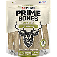 Purina Prime Bones Limited Ingredients Chew Stick with Wild Venison Medium Dog Treats