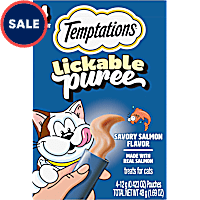 Temptations Creamy Purrrr-ee with Salmon Cat Treats
