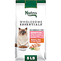 Nutro Wholesome Essentials Chicken, Rice & Peas Recipe Natural Sensitive Dry Cat Food