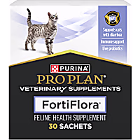 Purina Pro Plan Veterinary Diets FortiFlora Probiotics with Diarrhea Cat Supplements