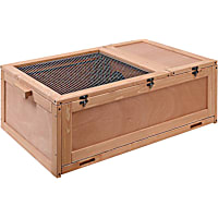 Unipaws Tortoise House Starter Kit With Tray, Reptile Carpet And 2 Bowls