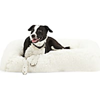 EveryYay Snooze Fest Cream Calming Bed for Dogs