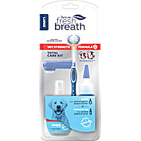 TropiClean Fresh Breath Vet Strength Formula Total Care Kit for Large Dogs