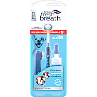 TropiClean Fresh Breath Vet Strength Formula Oral Care Kit for Small/Medium Dogs