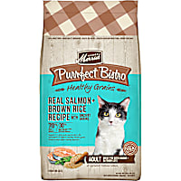 Merrick Purrfect Bistro Healthy Grains Salmon + Brown Rice Recipe with Ancient Grains Dry Cat Food