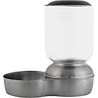 Petmate Replendish Steel Feeder Dog Bowl