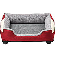 Pet Life Red "Dream Smart" Electronic Heating and Cooling Smart Pet Bed