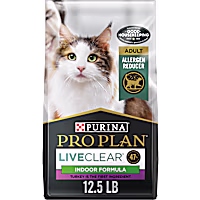 Purina Pro Plan Allergen Reducing LIVECLEAR Turkey and Rice Formula Indoor Dry Cat Food