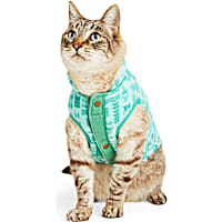 YOULY Cat Printed Puffer