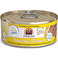 Weruva Pate Press Your Dinner! Chicken Breast Dinner in a Hydrating Puree Wet Cat Food