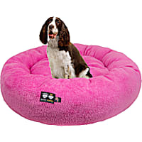 Bessie and Barnie Ultra Plush Deluxe Comfort Pink Snuggle Pet Bed