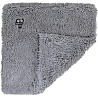 Bessie and Barnie Siberian Grey Ultra Plush Faux Fur Pet Super Soft Reversible Blanket