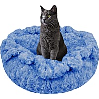 Bessie and Barnie Ultra Plush Blue Sky Luxury Deluxe Pet Cuddle Pod Bed