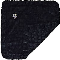 Bessie and Barnie Serenity Black Ultra Plush Faux Fur Pet Super Soft Reversible Blanket